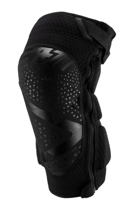 LEATT KNEE GUARD 3DF 5.0 ZIP [BLACK] V19 - Trail Tech Cycles