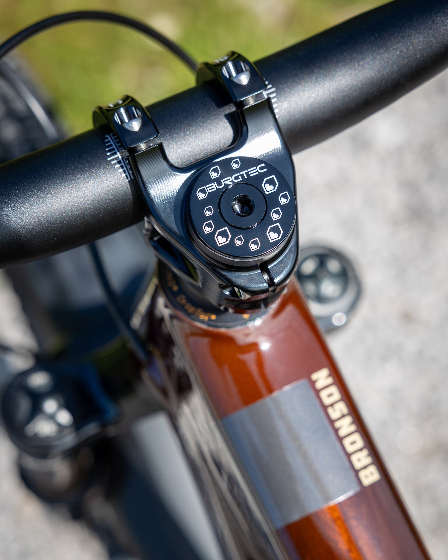 BURGTEC MK3 ステム ブラック 35 BURGTEC MK3 ENDURO STEM - BLACK - Trail Tech Cycles