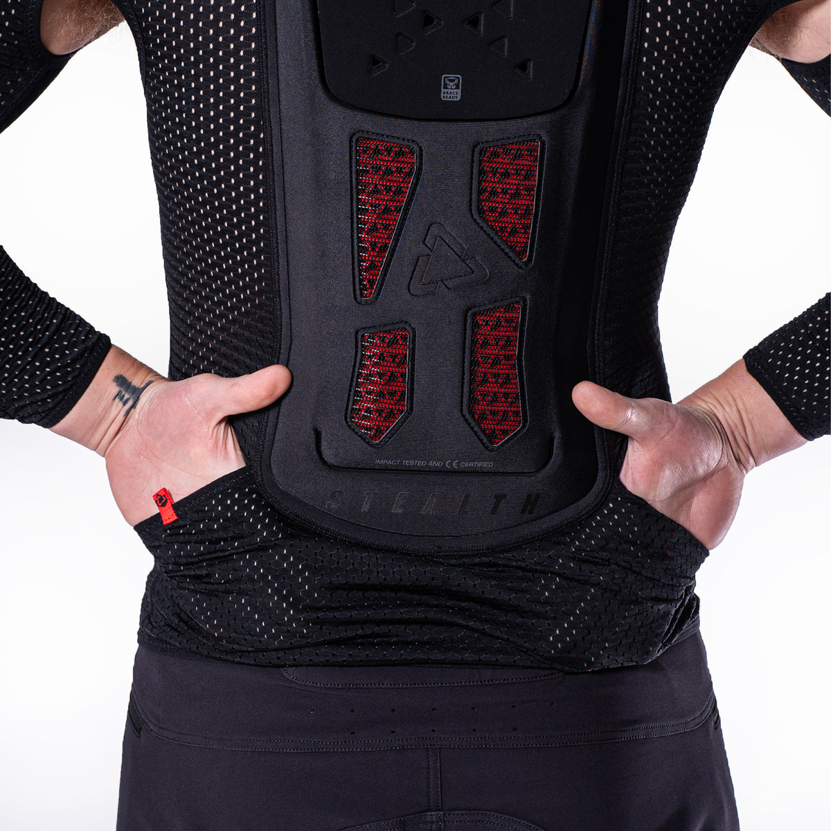 Leatt Body Protector ReaFlex Stealth V26 - Black
