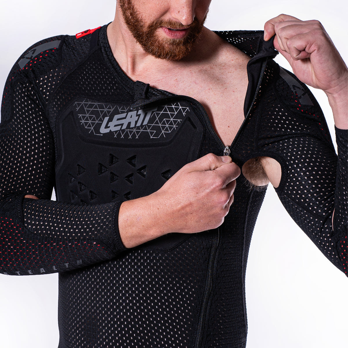 Leatt Body Protector ReaFlex Stealth V26 - Black