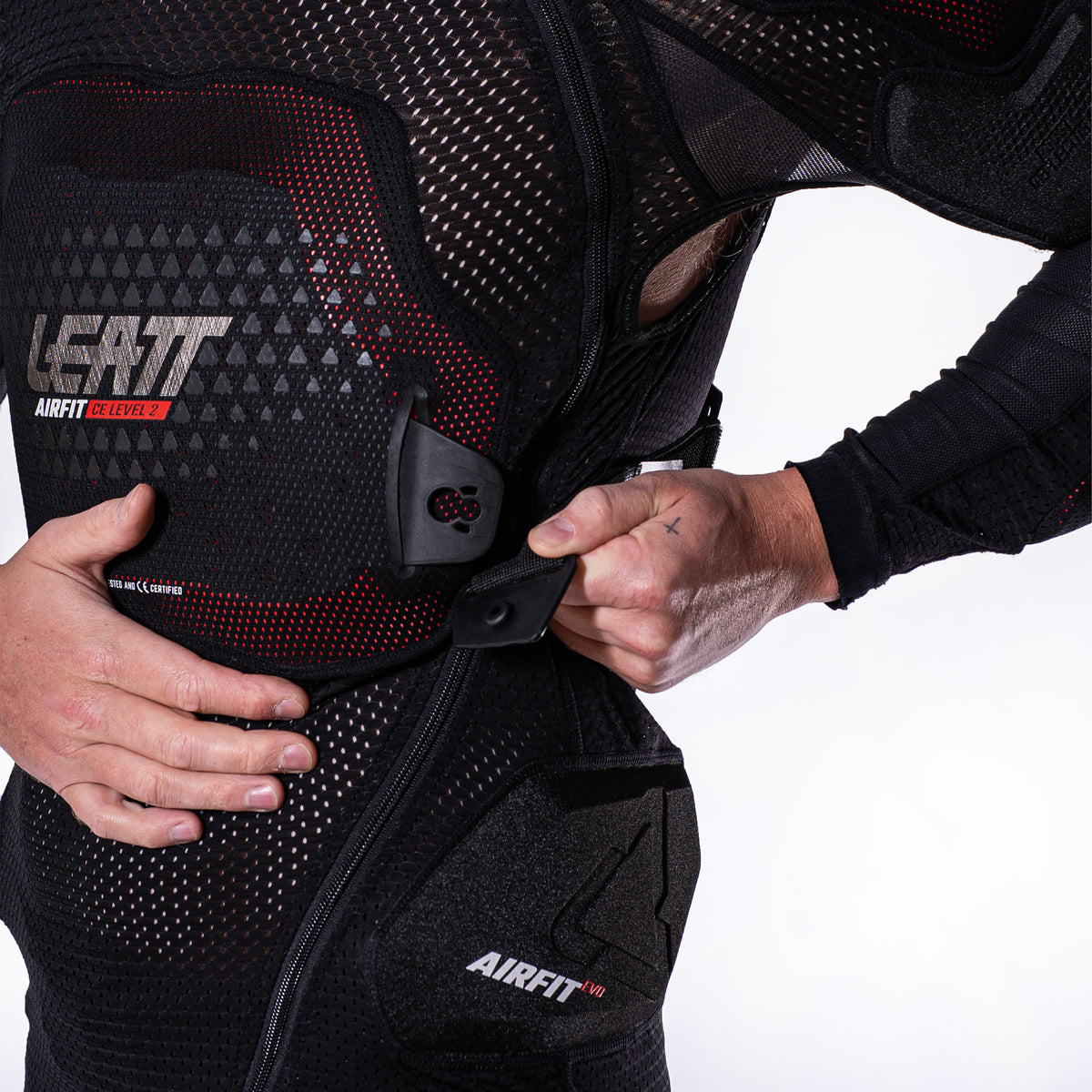 Leatt Body Protector 3DF AirFit Evo V26 - Black