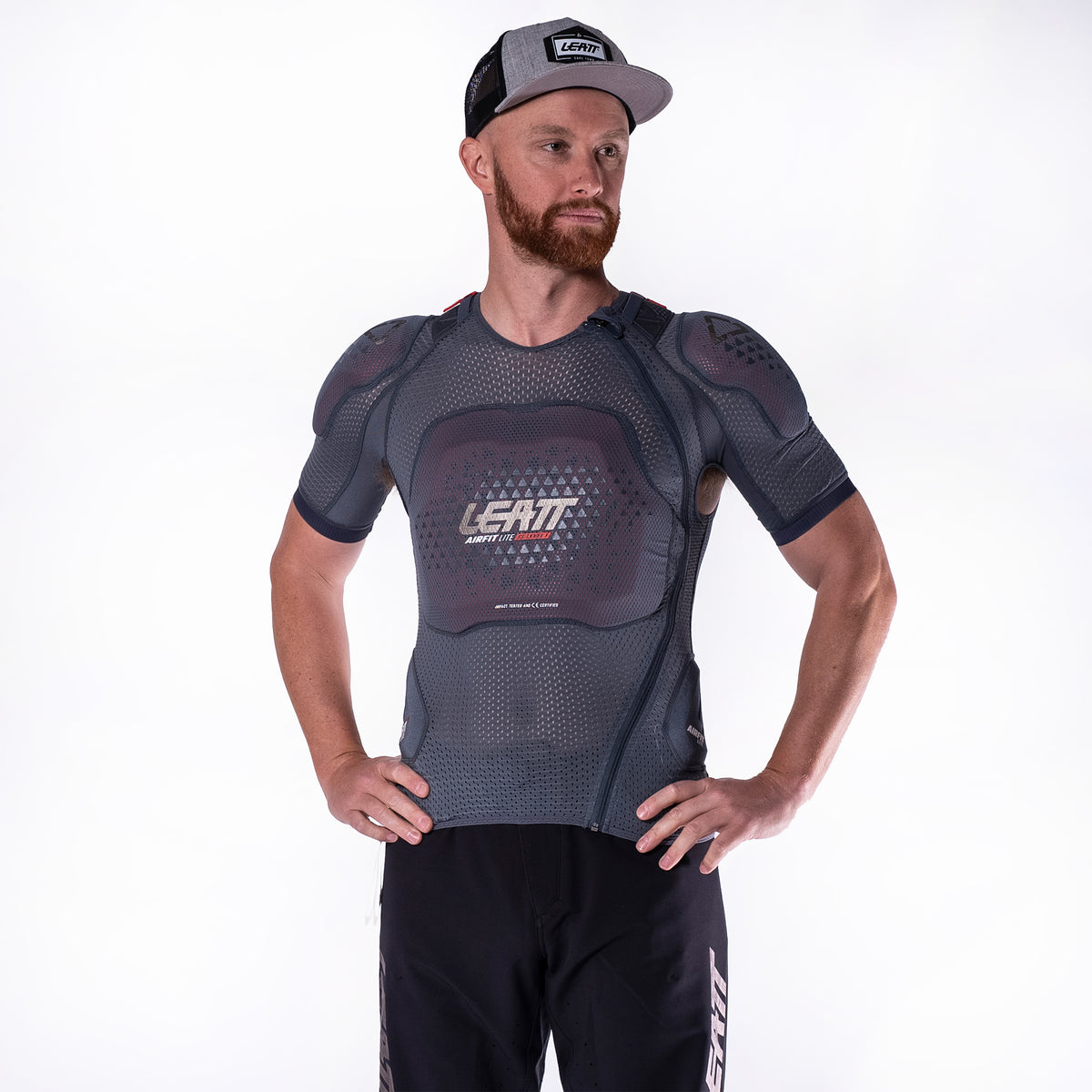 Leatt Body Tee 3DF AirFit Lite Evo V26 - Black