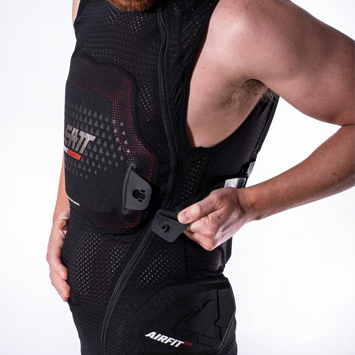 Leatt Body Vest 3DF AirFit Evo V26 - Black