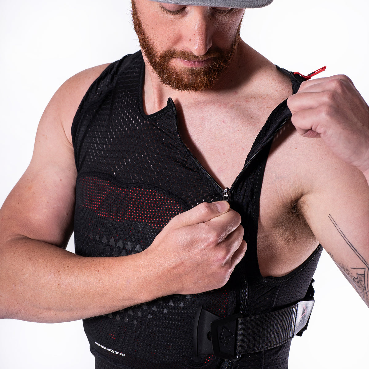 Leatt Body Vest 3DF AirFit Evo V26 - Black