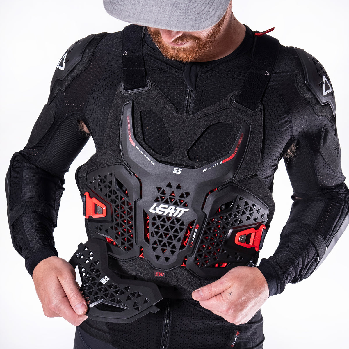 Leatt Body Protector 5.5 Evo V26 - Black