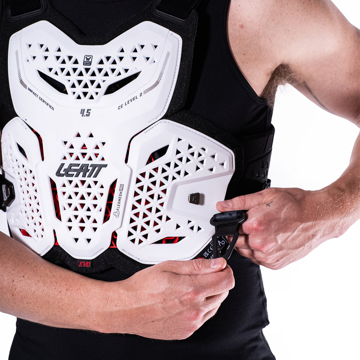 Leatt Chest Protector 4.5 Evo V26 - White