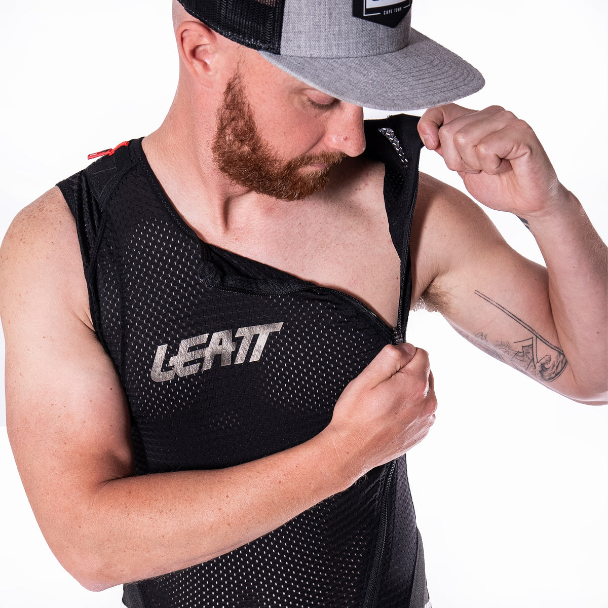 Leatt Back Protector Vest 3DF AirFit Evo V26 - Black