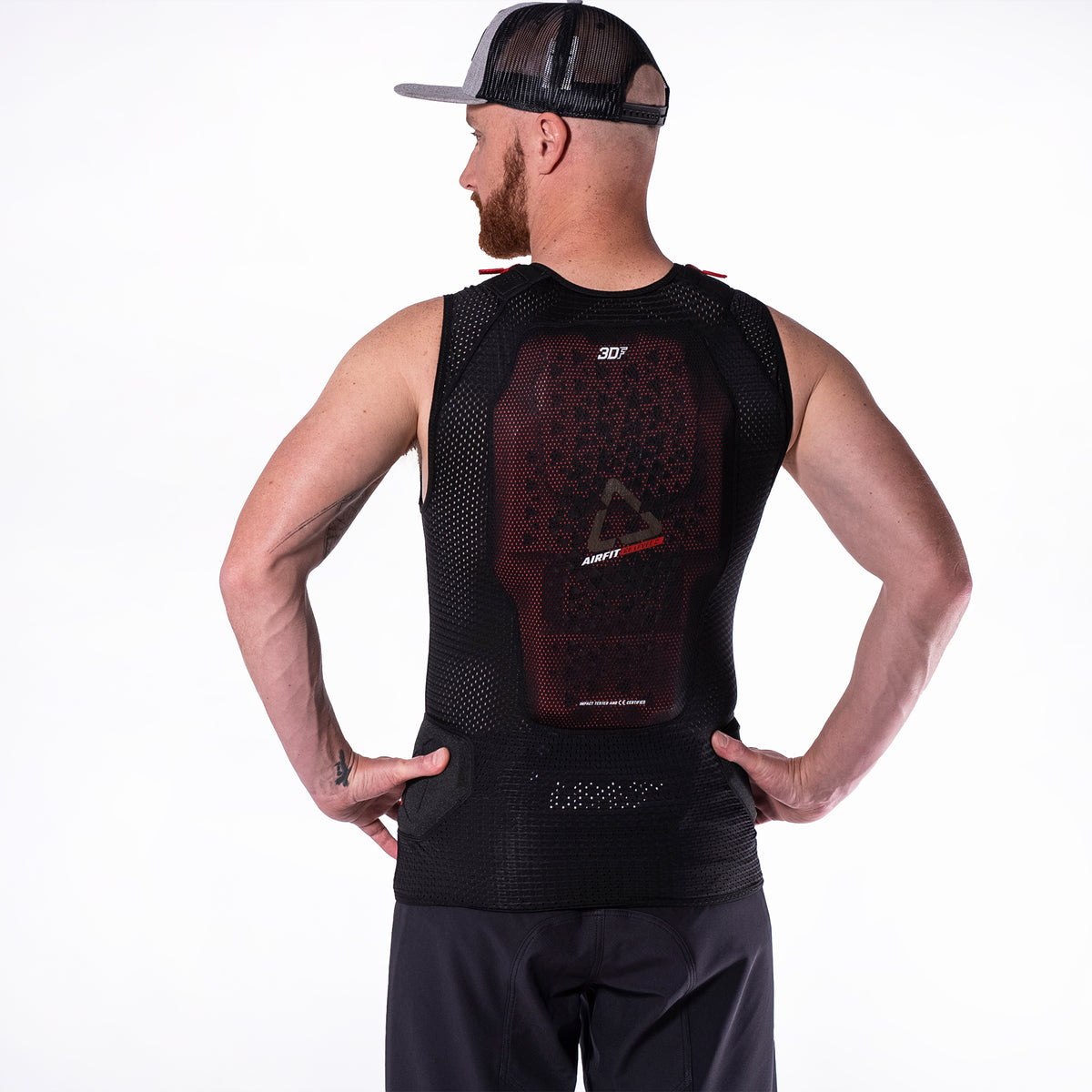 Leatt Back Protector Vest 3DF AirFit Evo V26 - Black