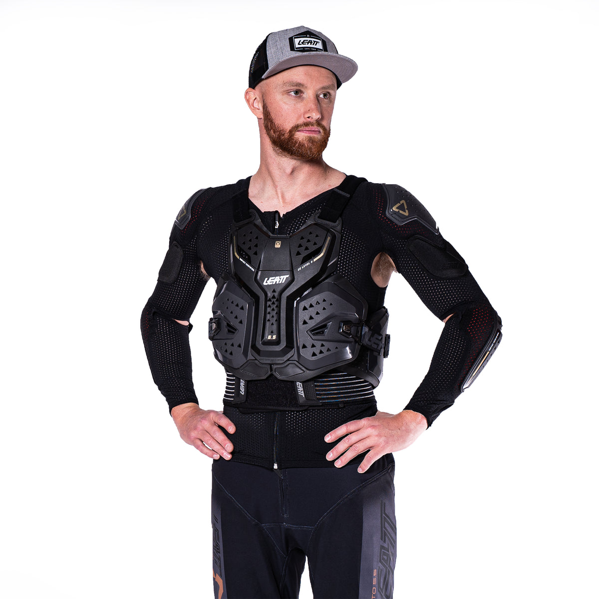 Leatt Body Protector 6.5 V26 - Graphene Grey
