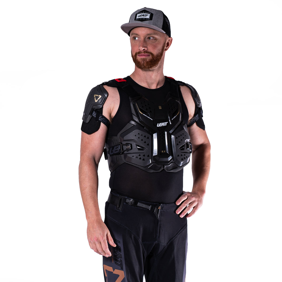Leatt Chest Protector 6.5 Pro V26 - Graphene Grey
