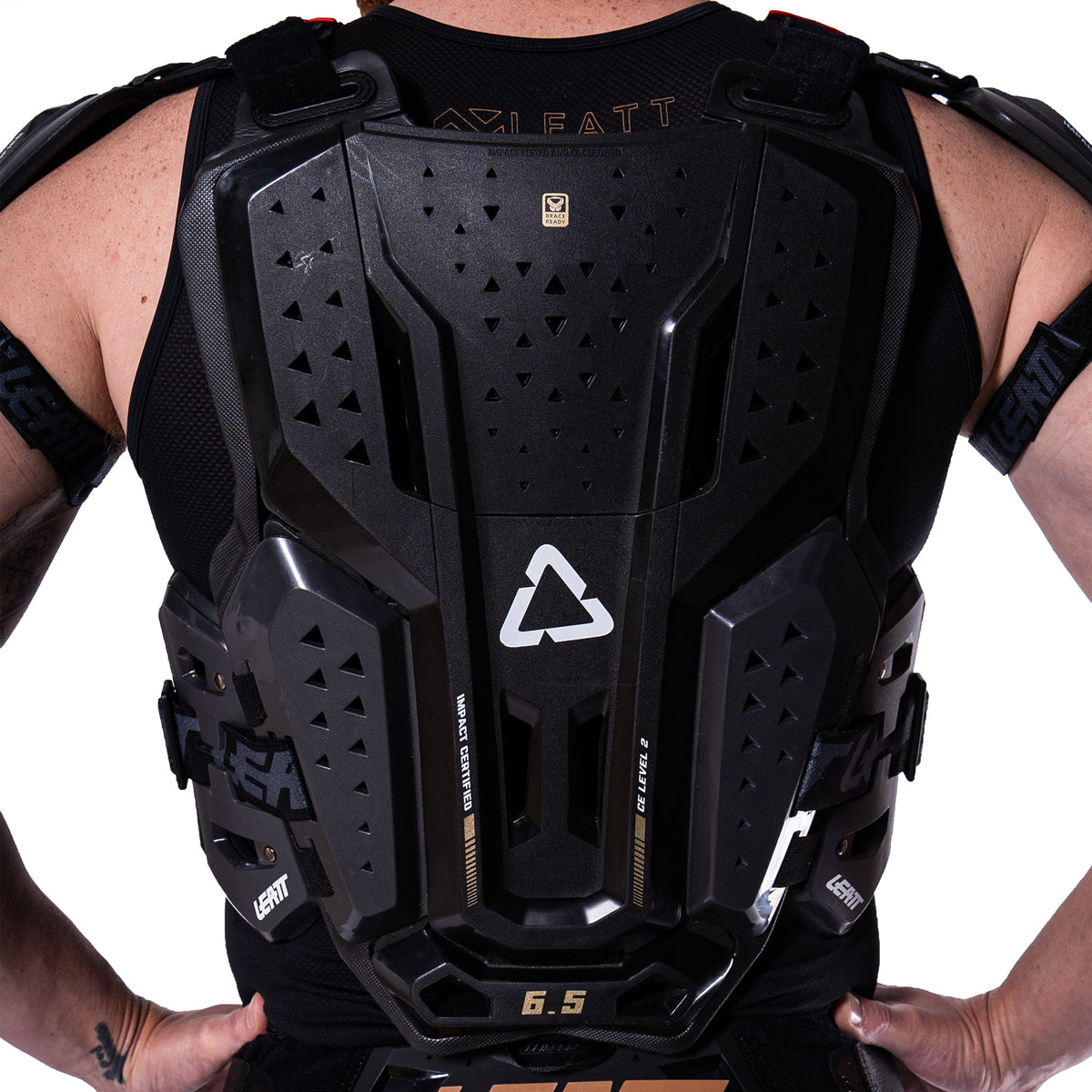 Leatt Chest Protector 6.5 Pro V26 - Graphene Grey