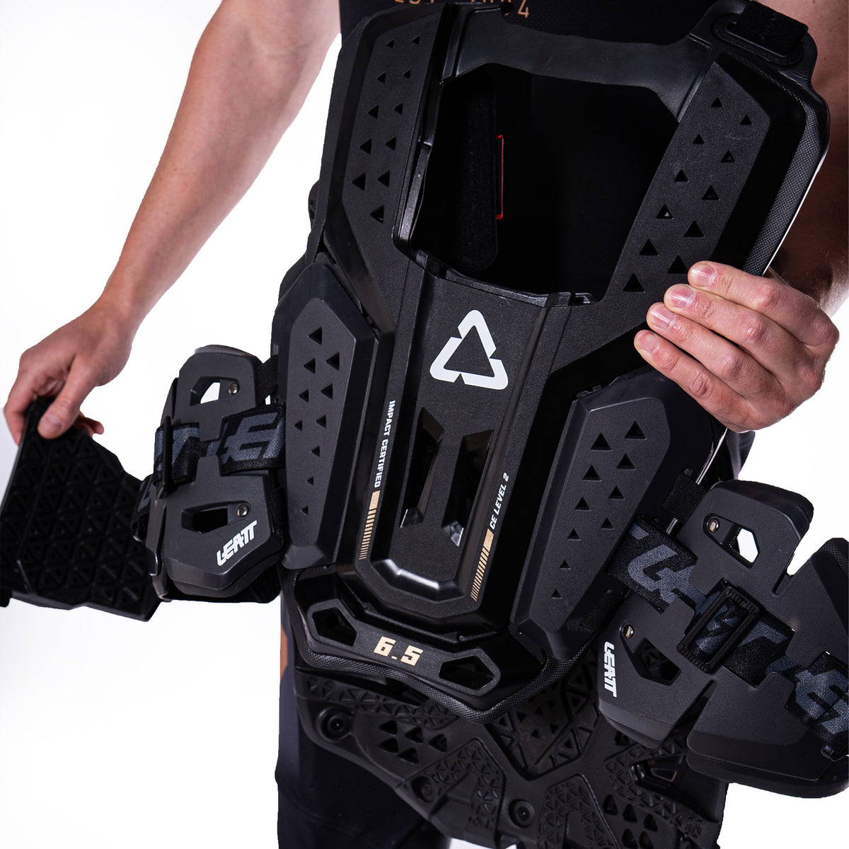Leatt Chest Protector 6.5 Pro V26 - Graphene Grey