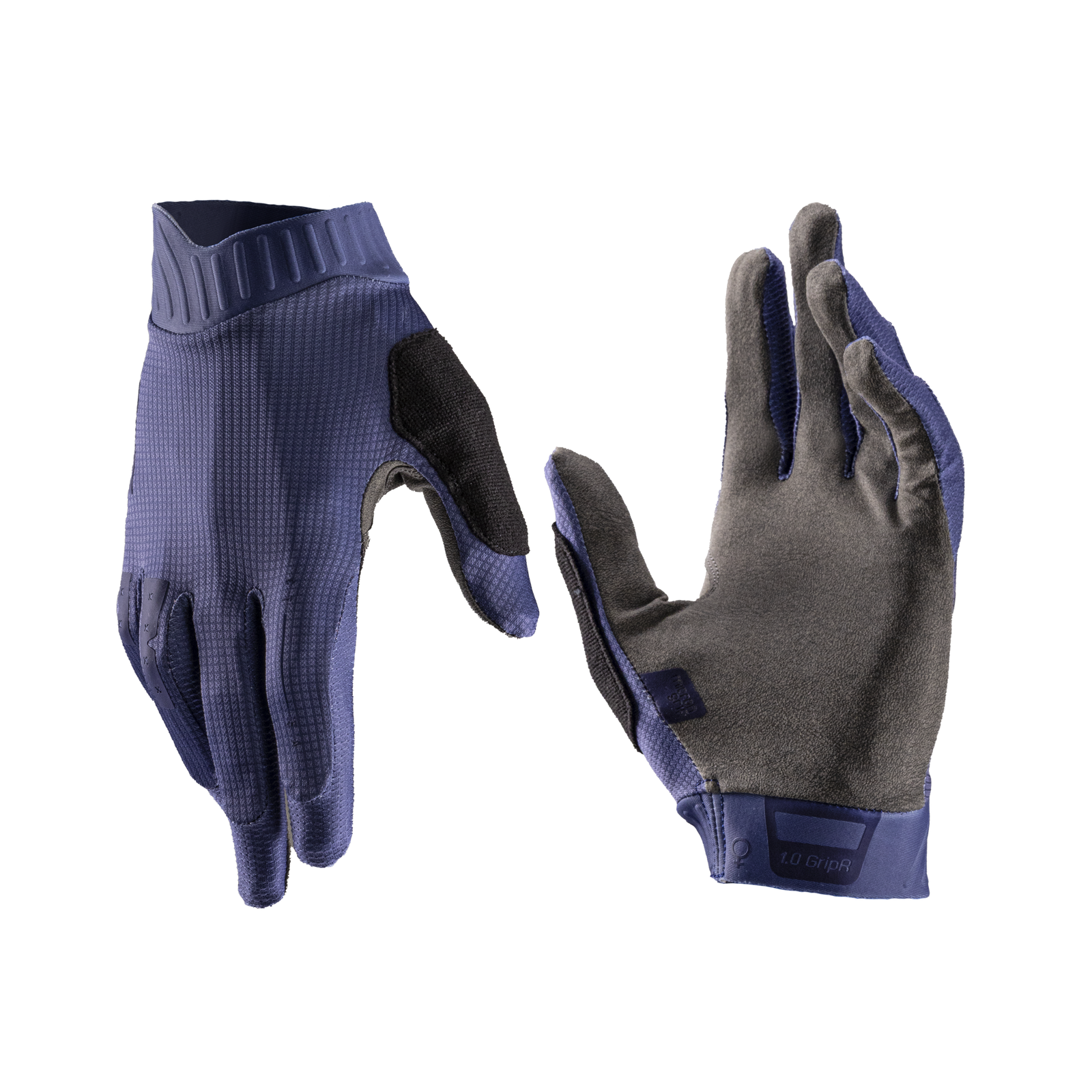 Leatt Glove MTB 1.0 GripR Womens V26 - Stealth Black/Grey