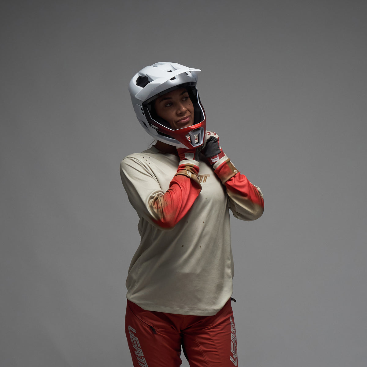Leatt Helmet MTB Enduro 3.0 V26 - Cream White