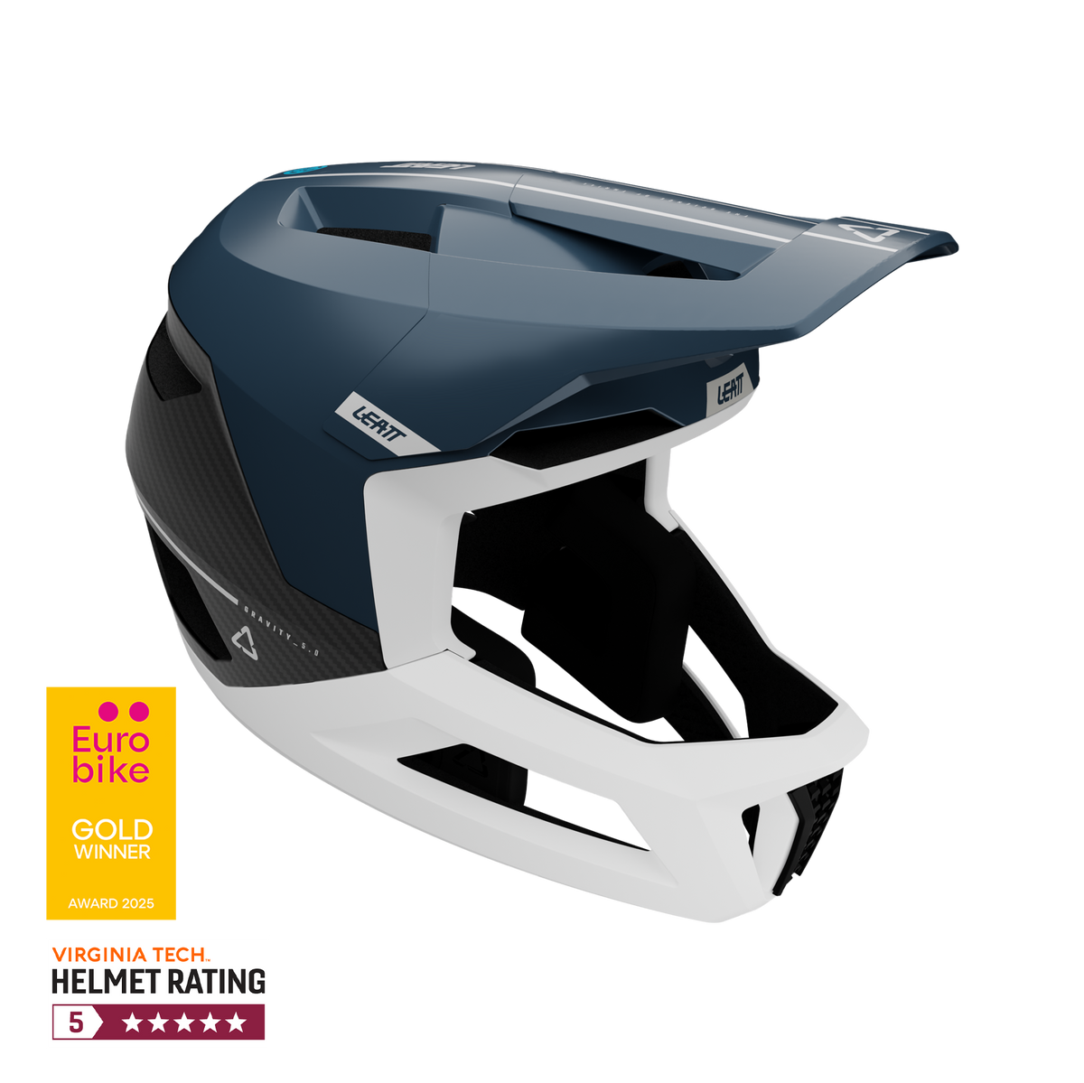 Leatt Helmet MTB Gravity 5.0 V26 - Blue
