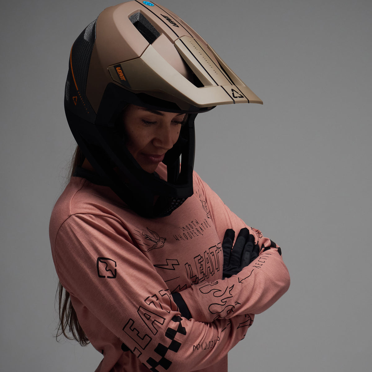 Leatt Helmet MTB Gravity 5.0 V26 - Brown