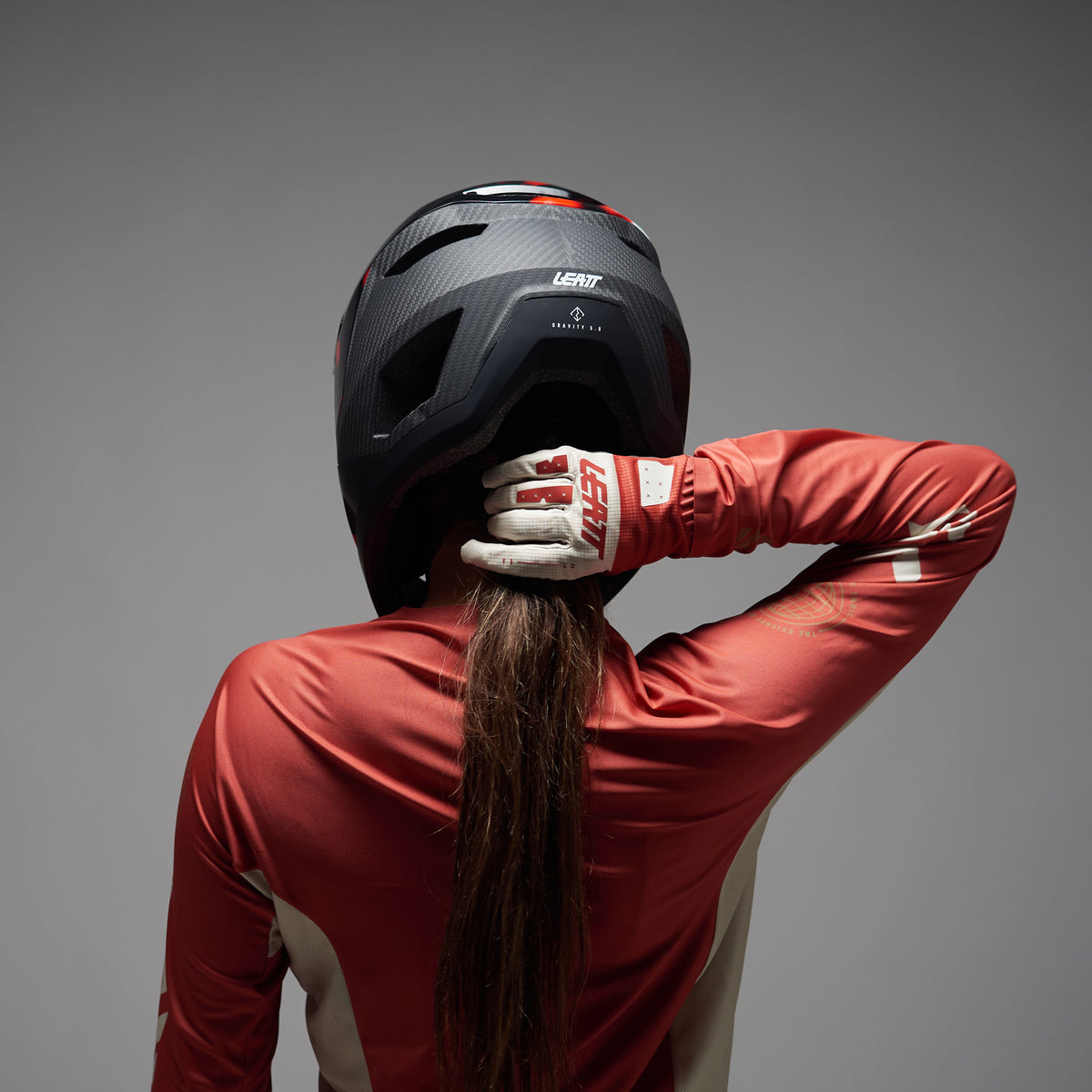 Leatt Helmet MTB Gravity 5.0 V26 - Red