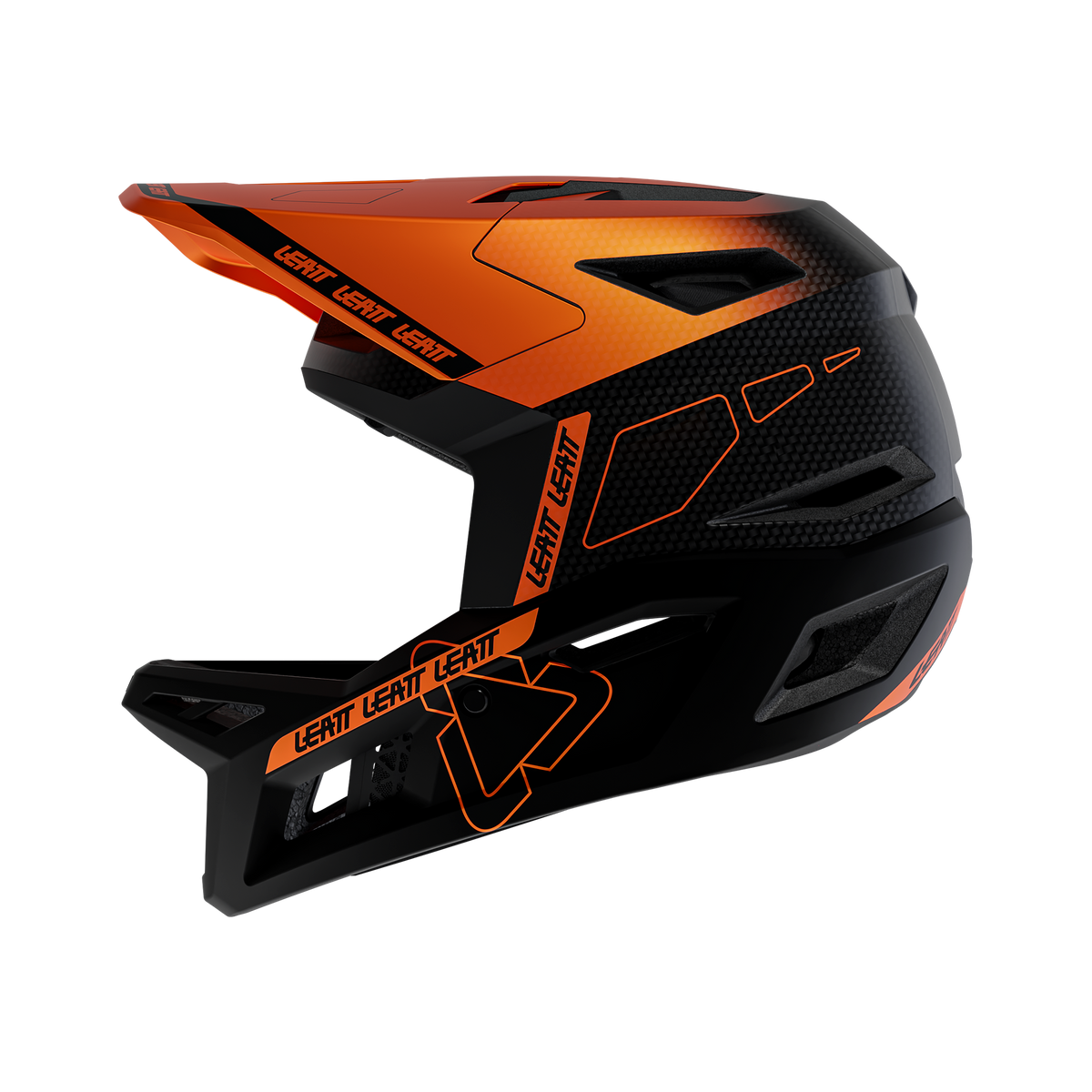 Leatt Helmet MTB Gravity 6.0 Carbon V26 - Glow Orange