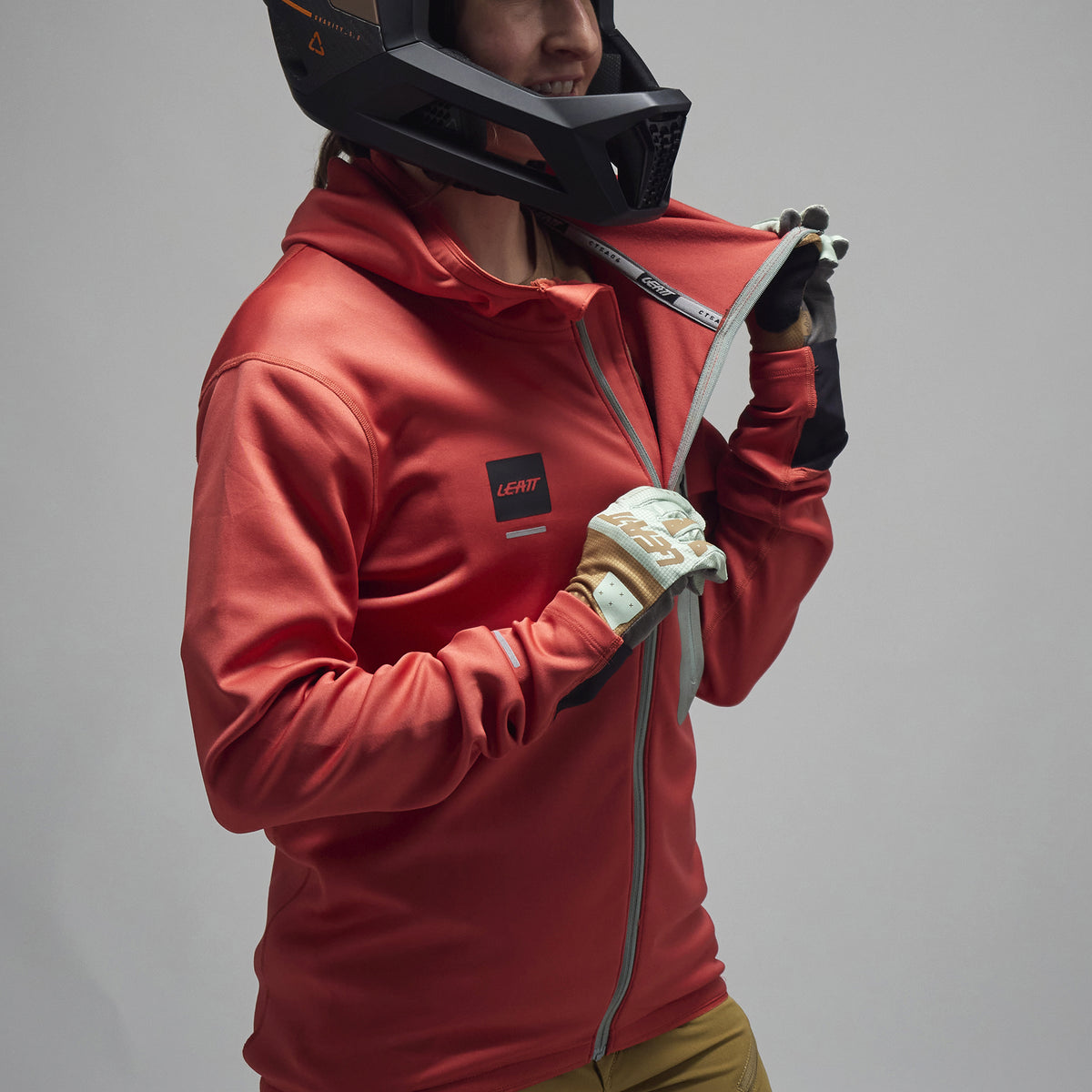 Leatt Jacket MTB ThermaFlow 2.0 Womens V26 - Dusty Red