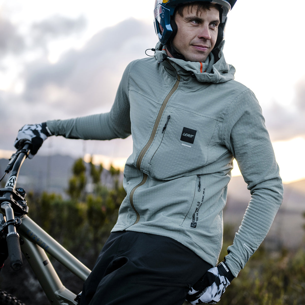 Leatt Jacket MTB ThermaFlow 5.0 V26 - Mist Green