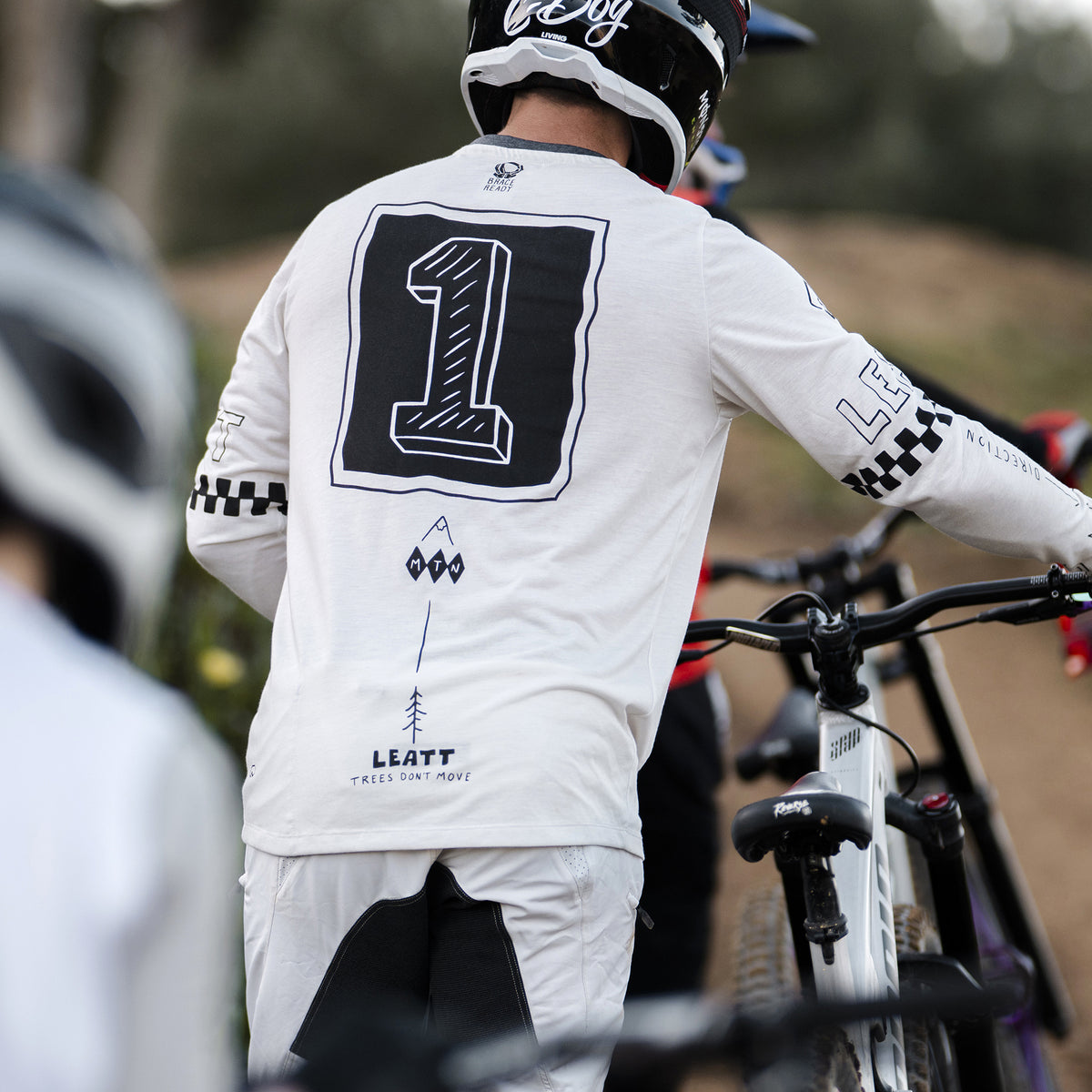 Leatt Jersey MTB Gravity 3.0 Long Sleeve V26 - Cream White