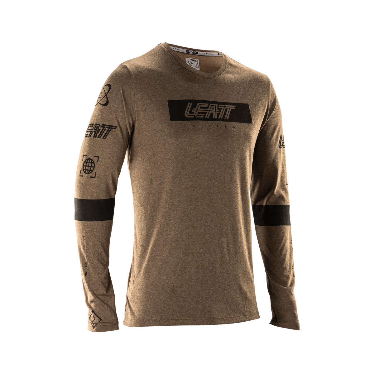 Leatt Jersey MTB Gravity 3.0 Long Sleeve V26 - Loam Brown