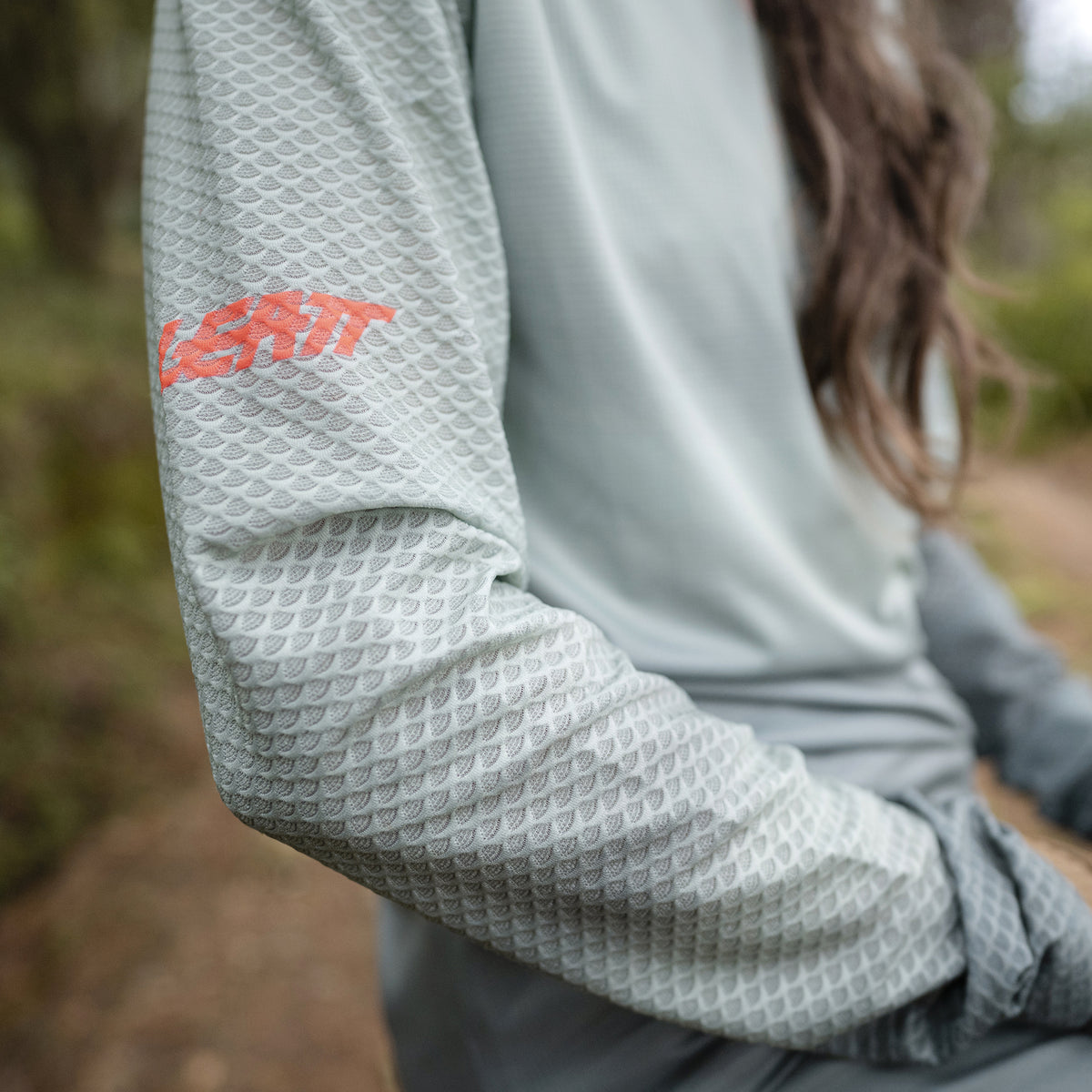 Leatt Jersey MTB Trail 3.0 Long Sleeve Womens V26 - Mist Green