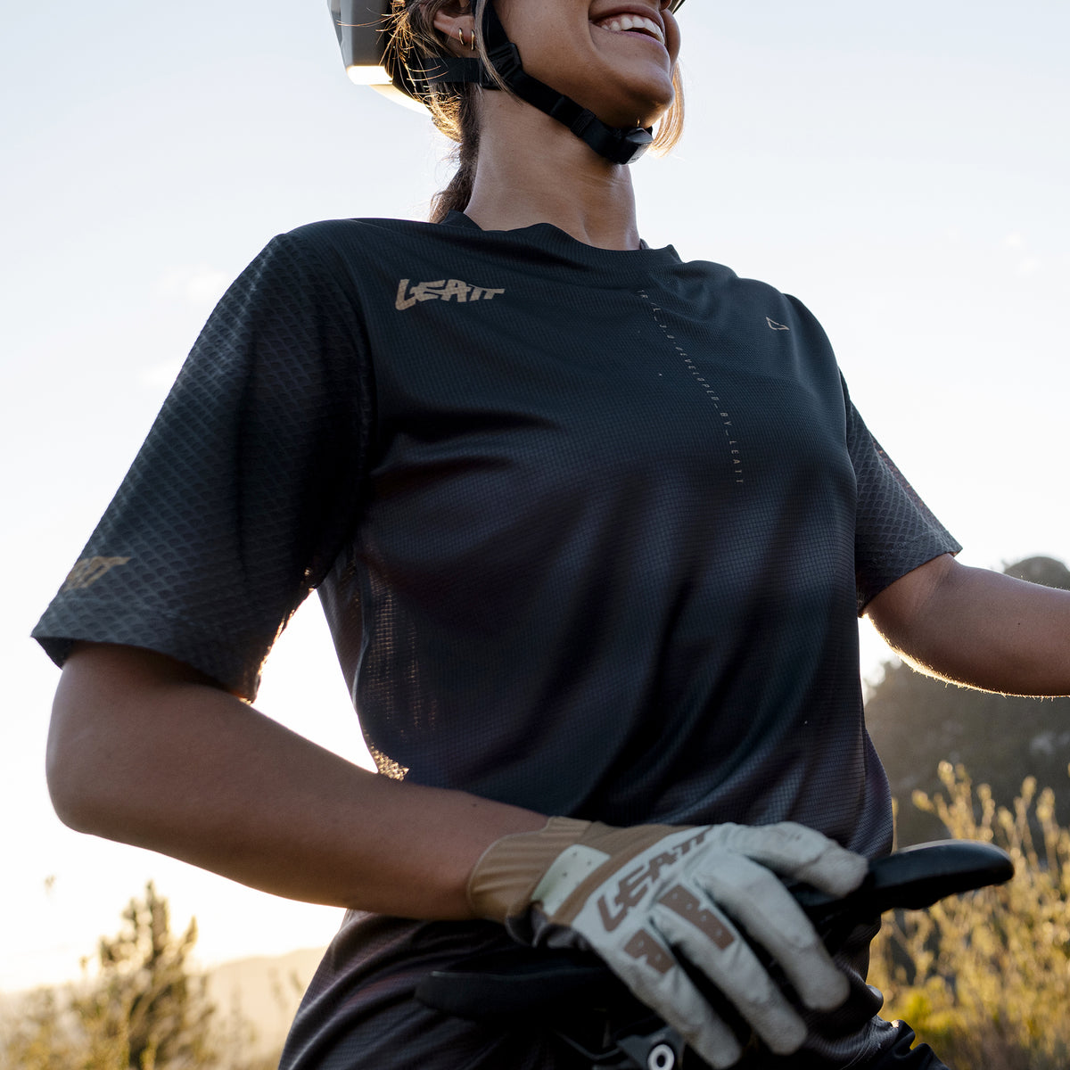 Leatt Jersey MTB Trail 3.0 Womens V26 - Ghost Black