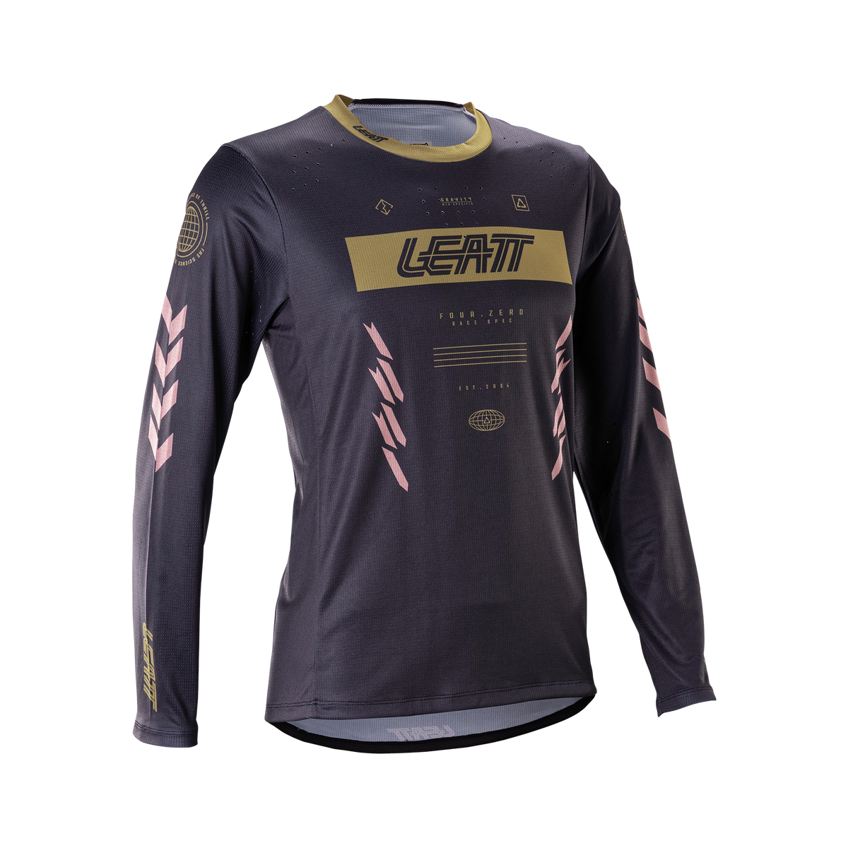 Leatt Jersey MTB Gravity 4.0 Long Sleeve Womens V26 - Race Black