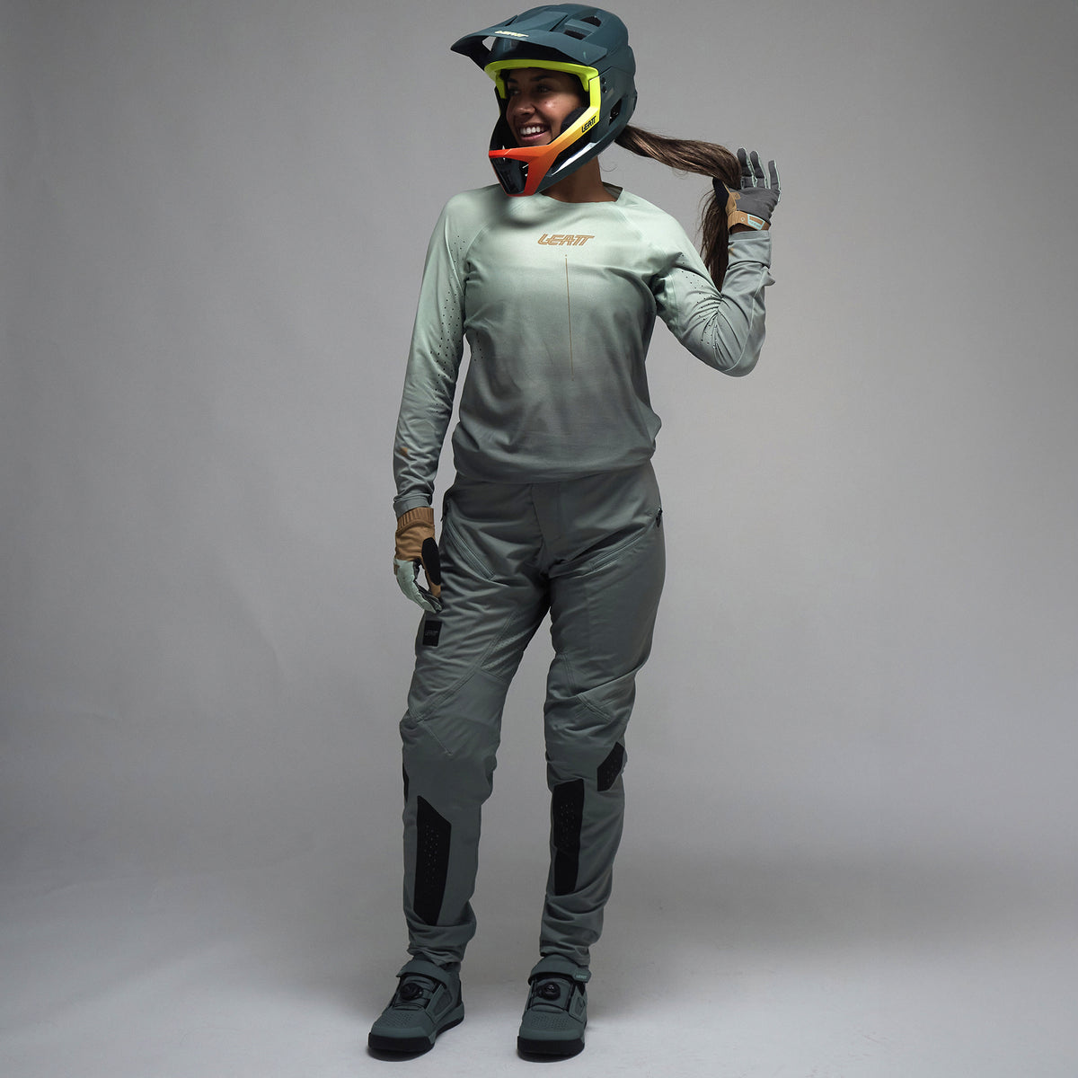 Leatt Pant MTB Gravity 3.0 Womens V26 - Mist Green