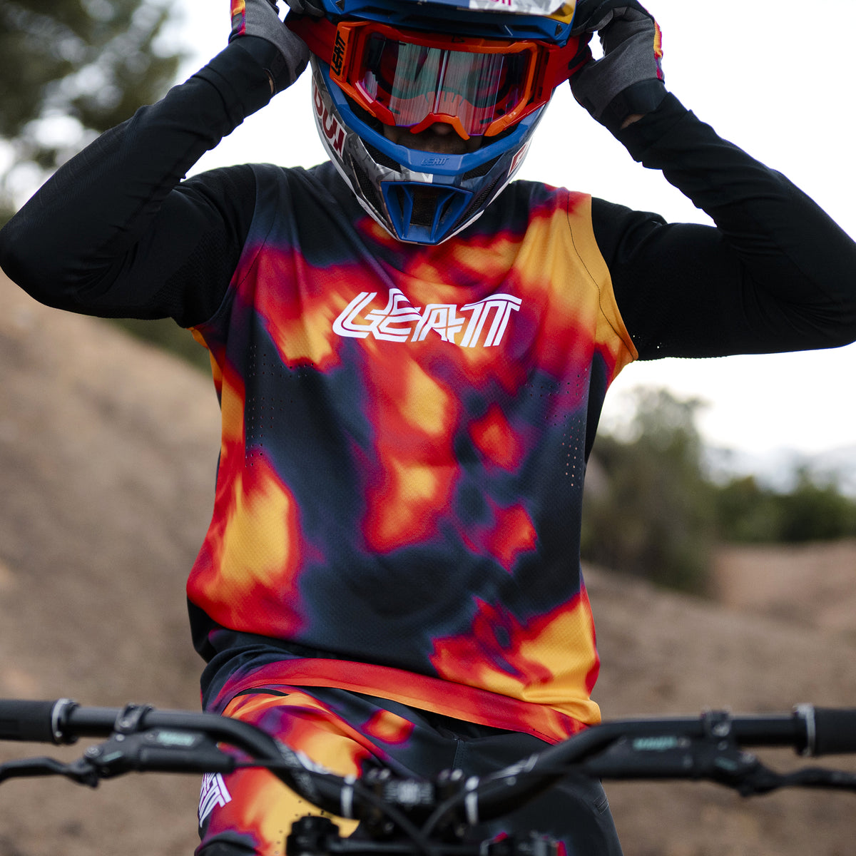 Leatt Jersey MTB Gravity 8.0 V26 - Heatmap Red