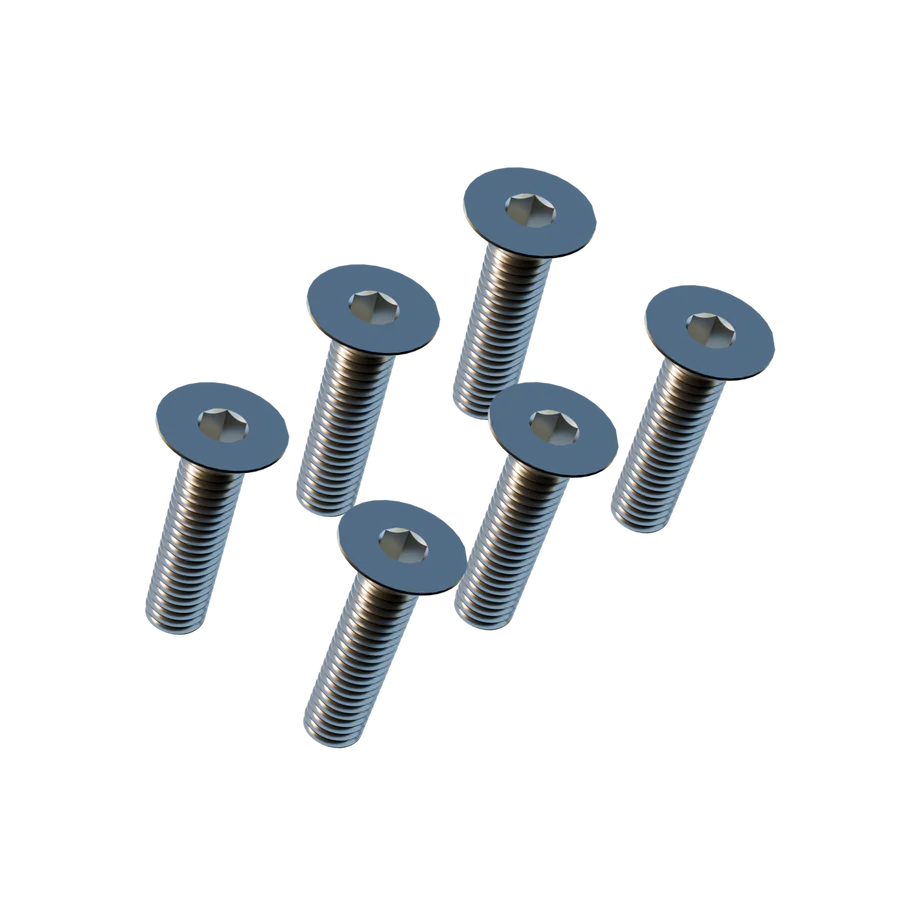 LEATT BOLT KIT TITANIUM GRAVITY STEMS - 6PCS
