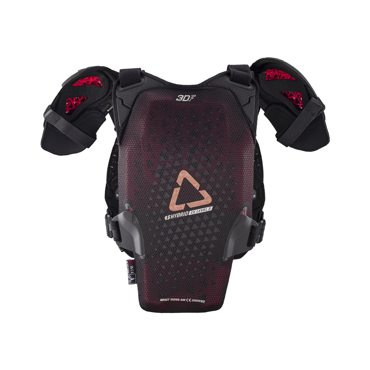 Leatt Chest Protector 4.5 Hybrid Pro Womens V26 - Black