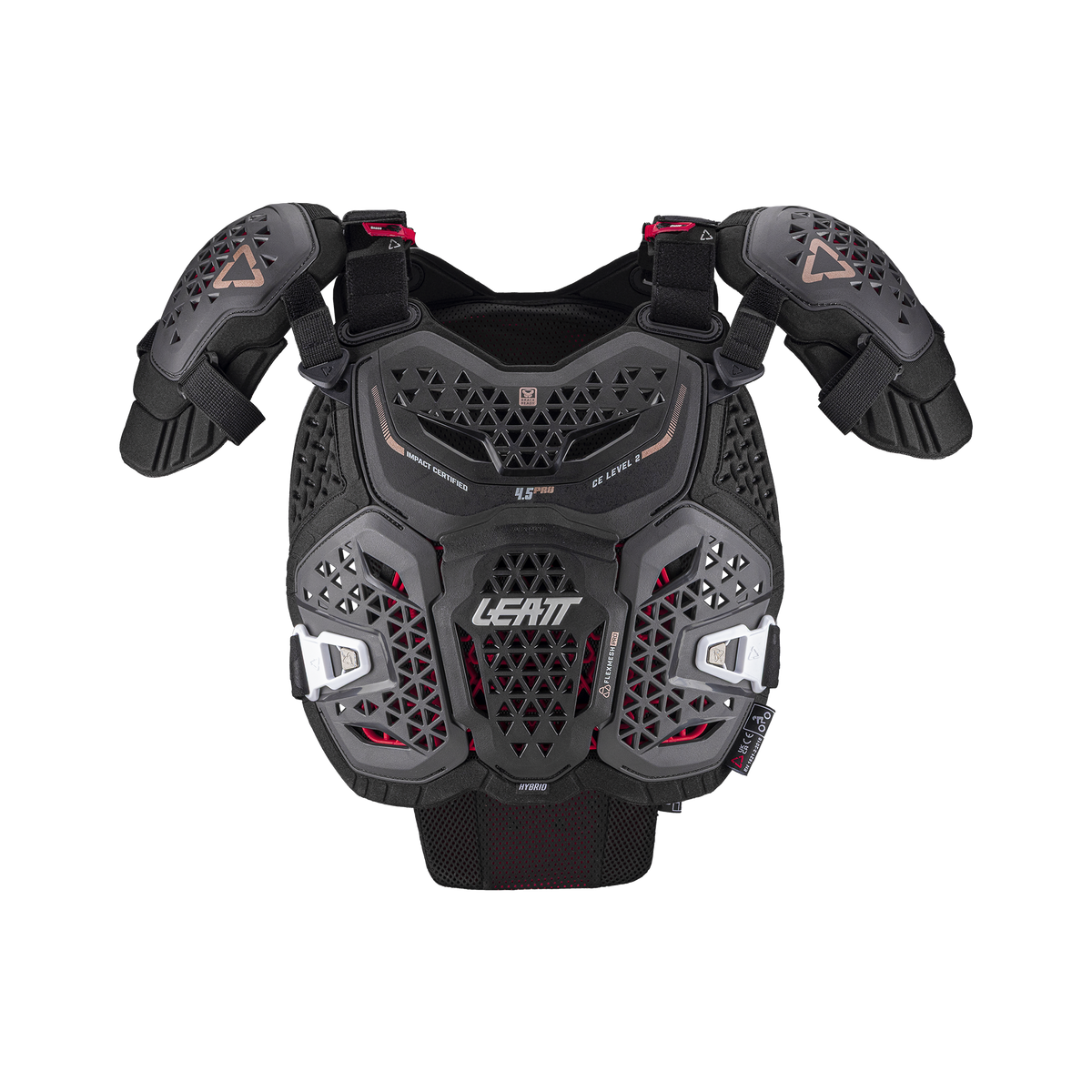 Leatt Chest Protector 4.5 Hybrid Pro Womens V26 - Black