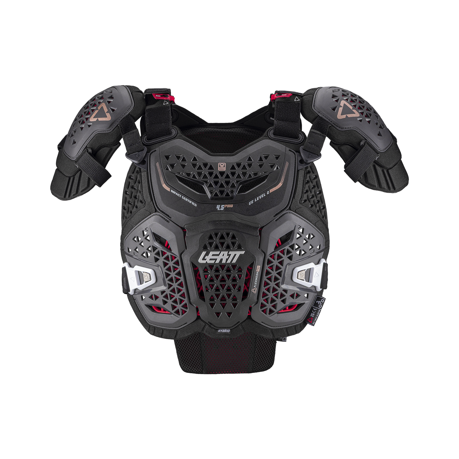 Leatt Chest Protector 4.5 Hybrid Pro Womens V26 - Black