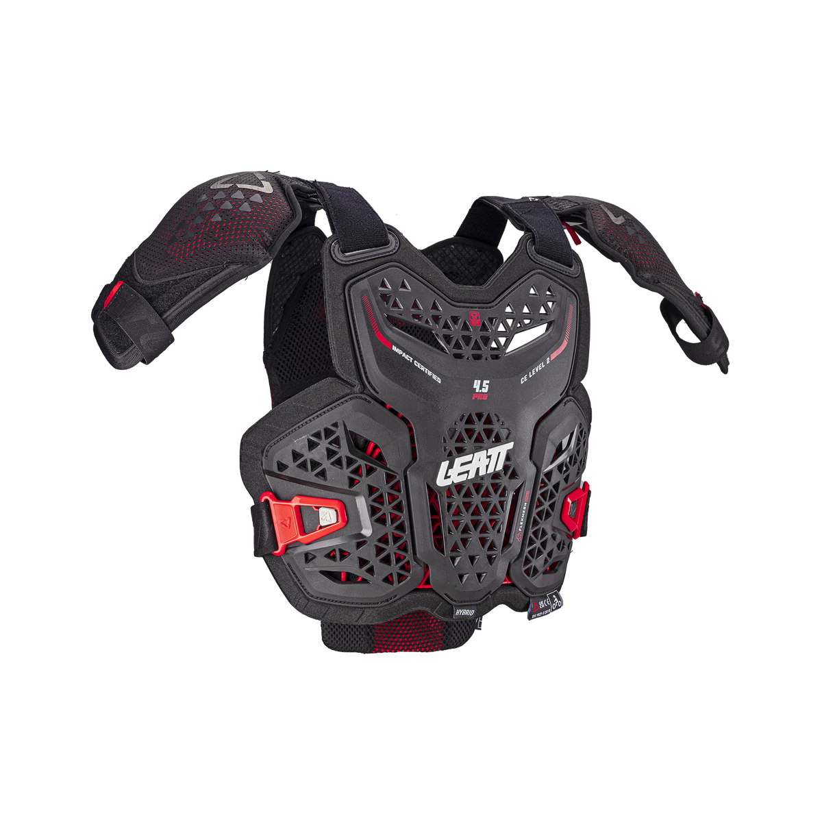 Leatt Chest Protector 4.5 Hybrid Pro Junior V26 - Black