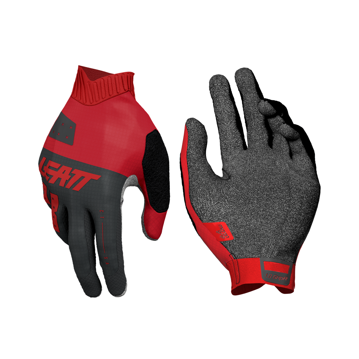 Leatt Glove MTB 1.0 GripR Junior V26 - Red