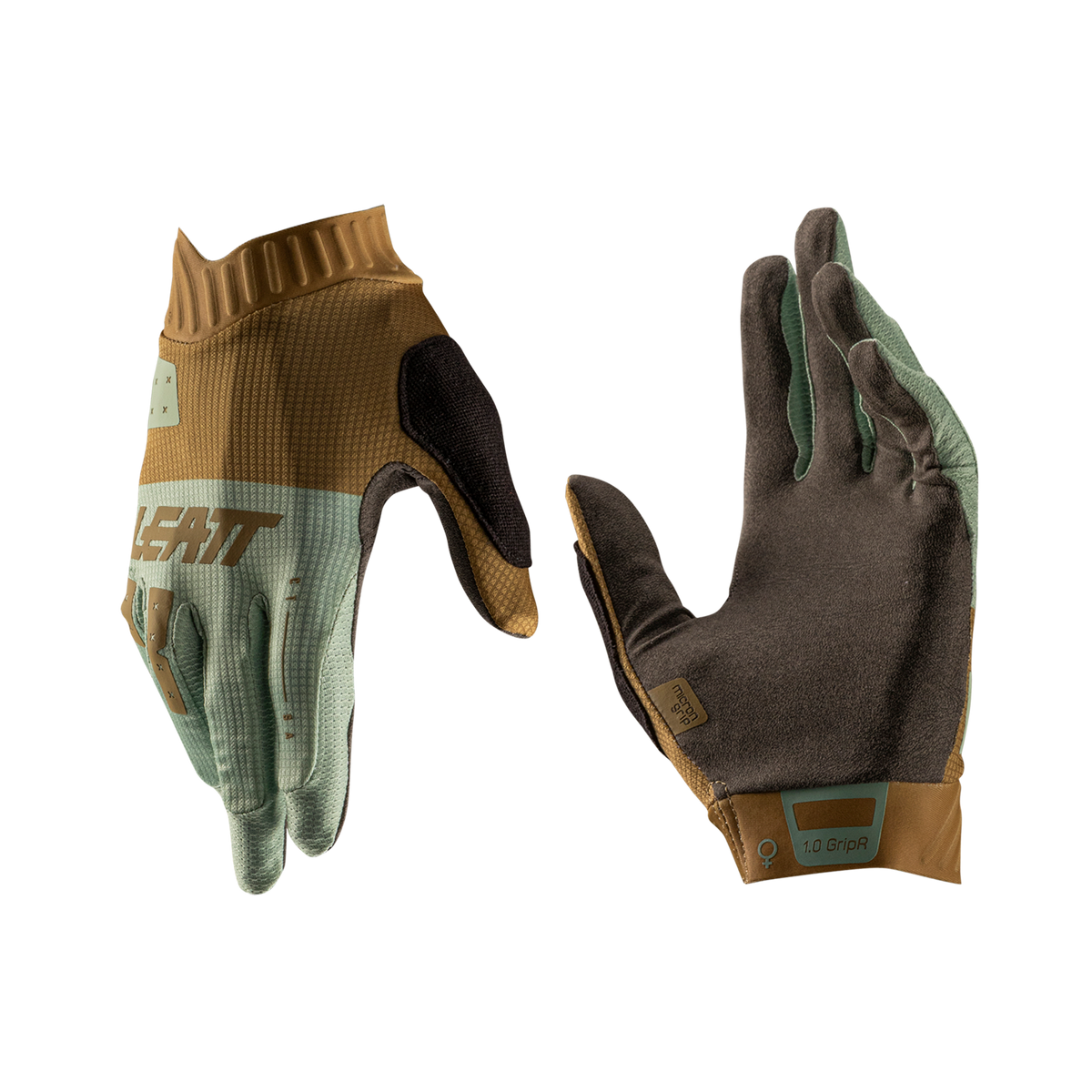 Leatt Glove MTB 1.0 GripR Womens V26 - Brass Brown