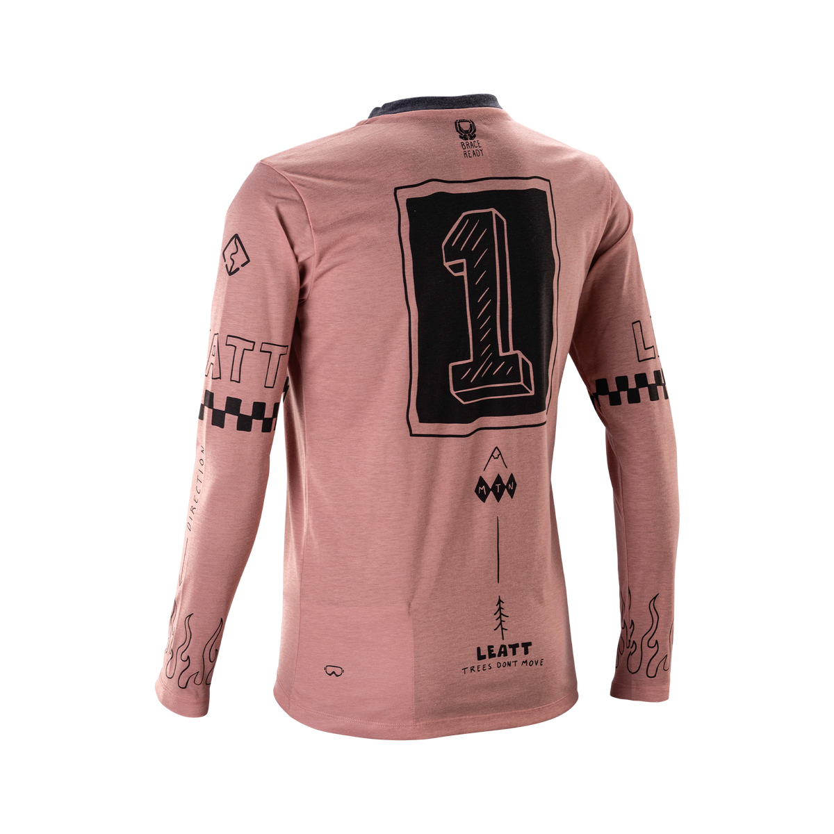Leatt Jersey MTB Gravity 3.0 Long Sleeve Womens V26 - Dusty Pink