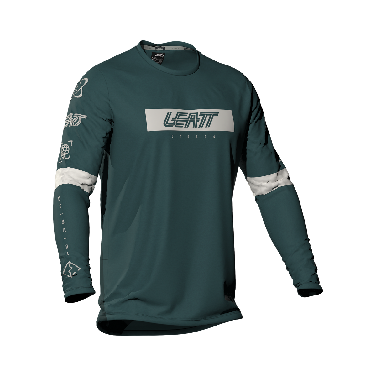 Leatt Jersey MTB Gravity 3.0 Long Sleeve Junior V26 - Spruce Green