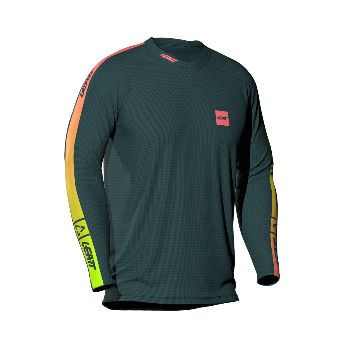 Leatt Jersey MTB Gravity 4.0 Long Sleeve Junior V26 - Spruce Green