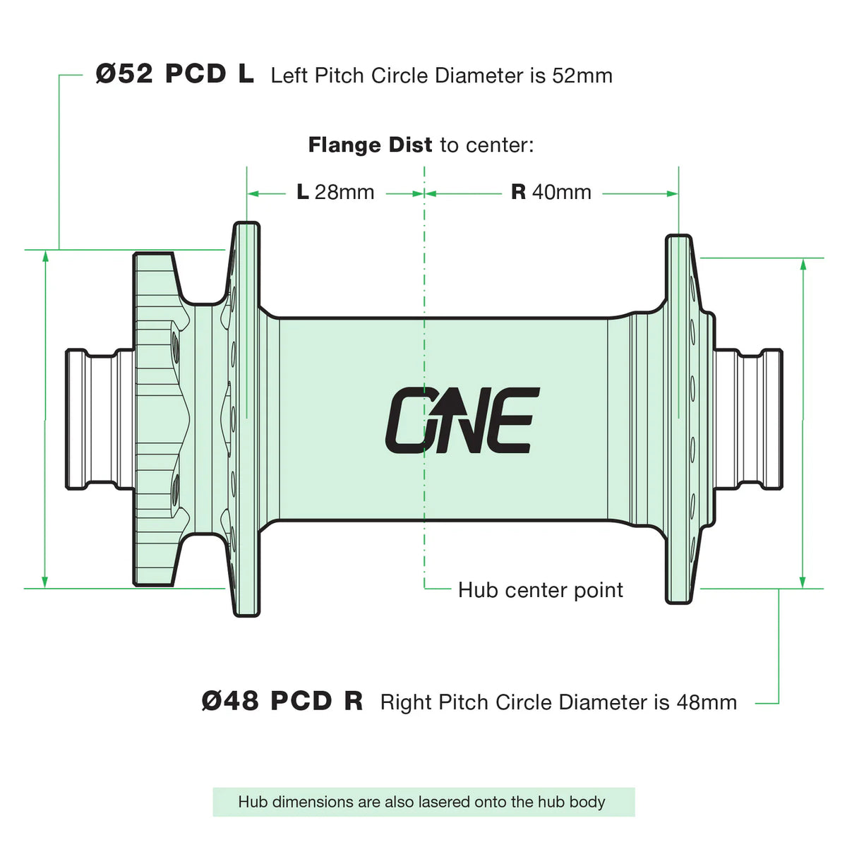ONEUP FRONT HUB