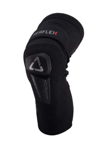 LEATT KNEE GUARD REAFLEX HYBRID PRO [BLACK] V24