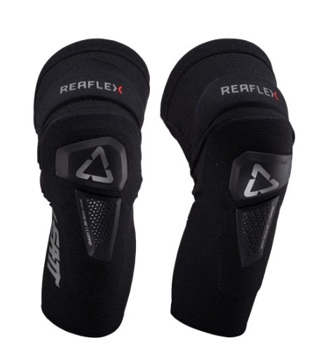 LEATT KNEE GUARD REAFLEX HYBRID PRO [BLACK] V24