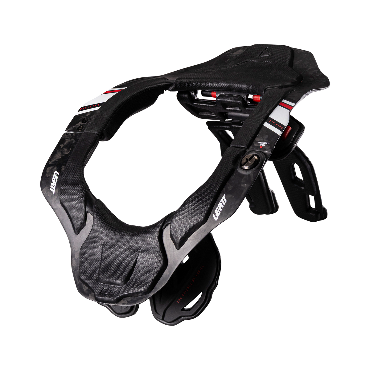 Leatt Neck Brace 6.5 Carbon V26 - Black/White