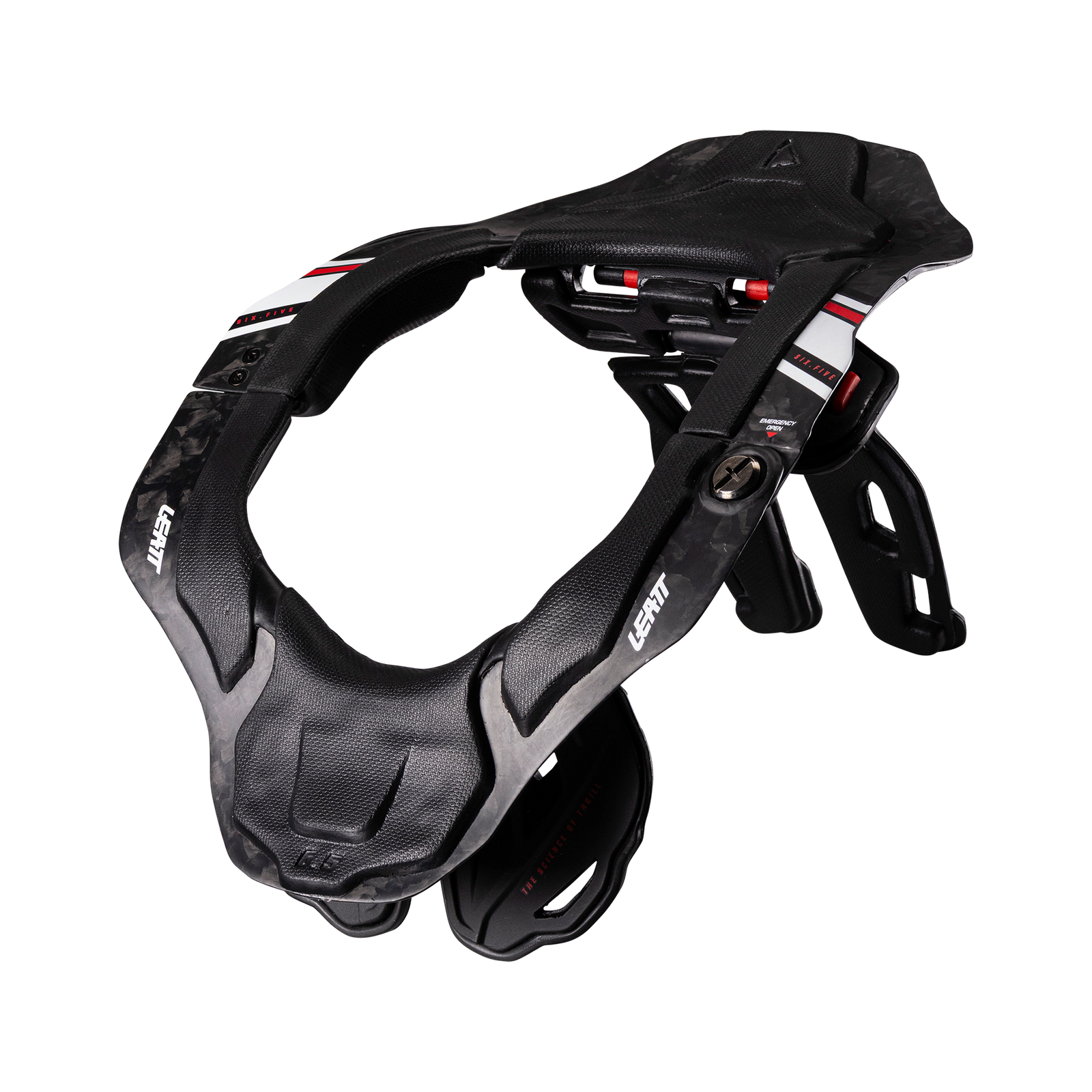 Leatt Neck Brace 6.5 Carbon V26 - Black/White