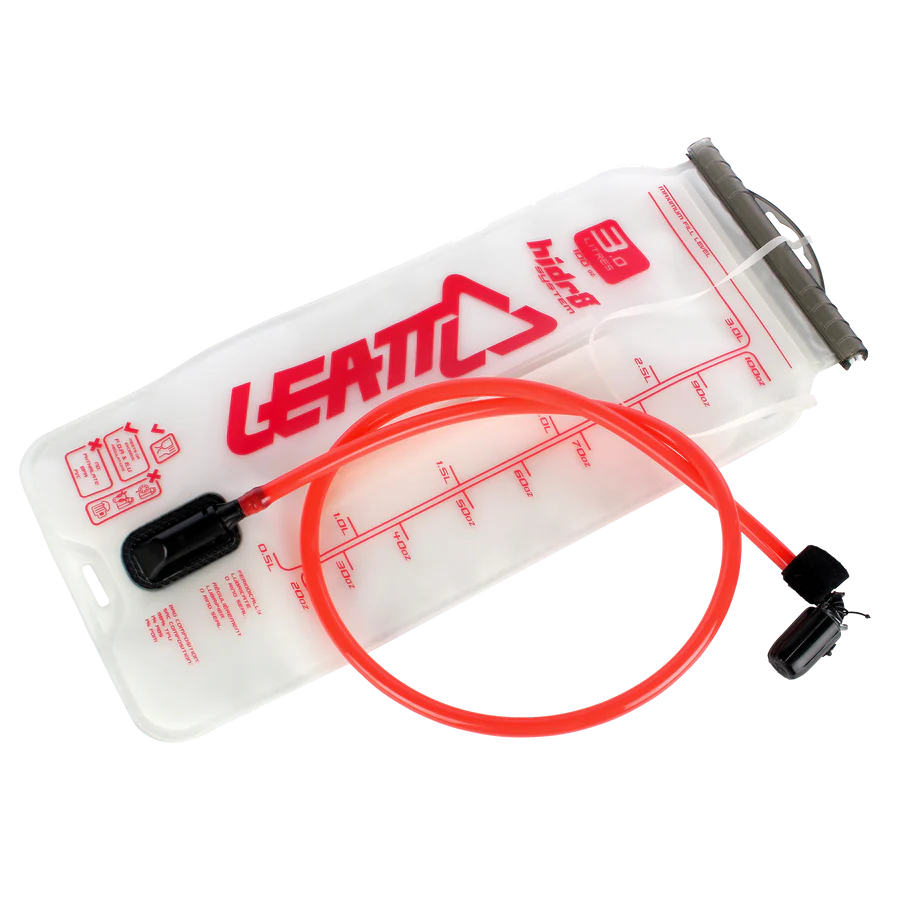 LEATT BLADDER FLAT CLEANTECH 3L (100OZ) WITH TUBE AND BITE VALVE V14