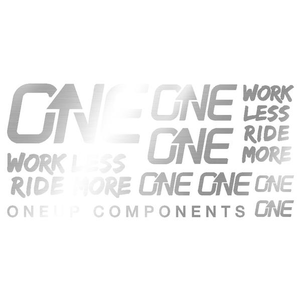 ONE UP DECAL KIT HB [SILVER]