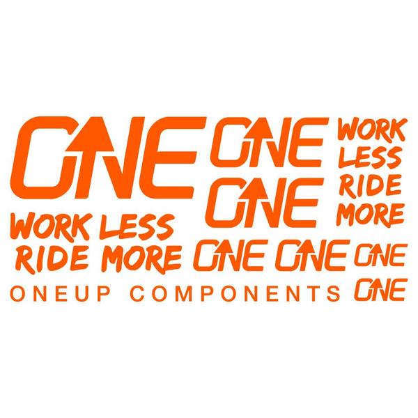 ONE UP DECAL KIT HB [ORANGE]