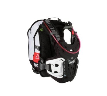 LEATT CHEST PROTECTOR GPX 4.5 HYDRA BLACK/WHITE - COMBO PRODUCT